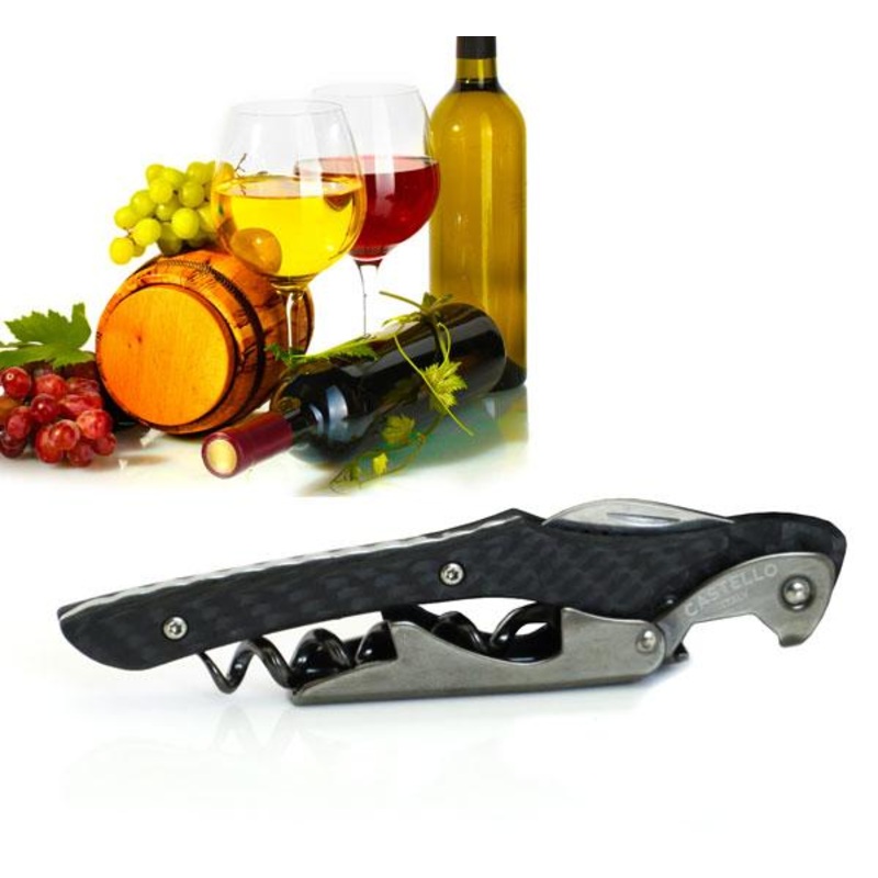 Castello Carbon Fiber Handle Corkscrew