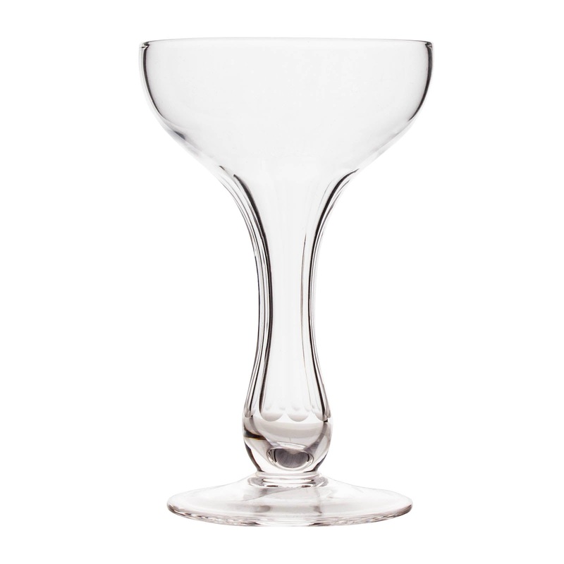 Charming Hollow Stem Cut /Polished Champagne Coupe – BarConic
