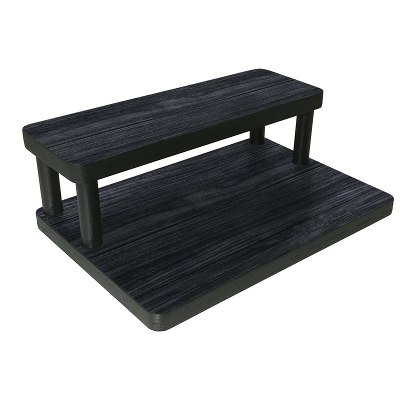 Counter Caddies – Dark Wood Themed Artwork – Straight Shelf – 12 Length
