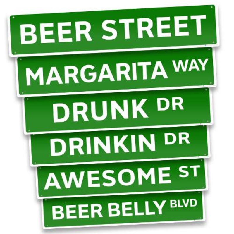 Kolorcoat Metal Bar Sign – Street Signs