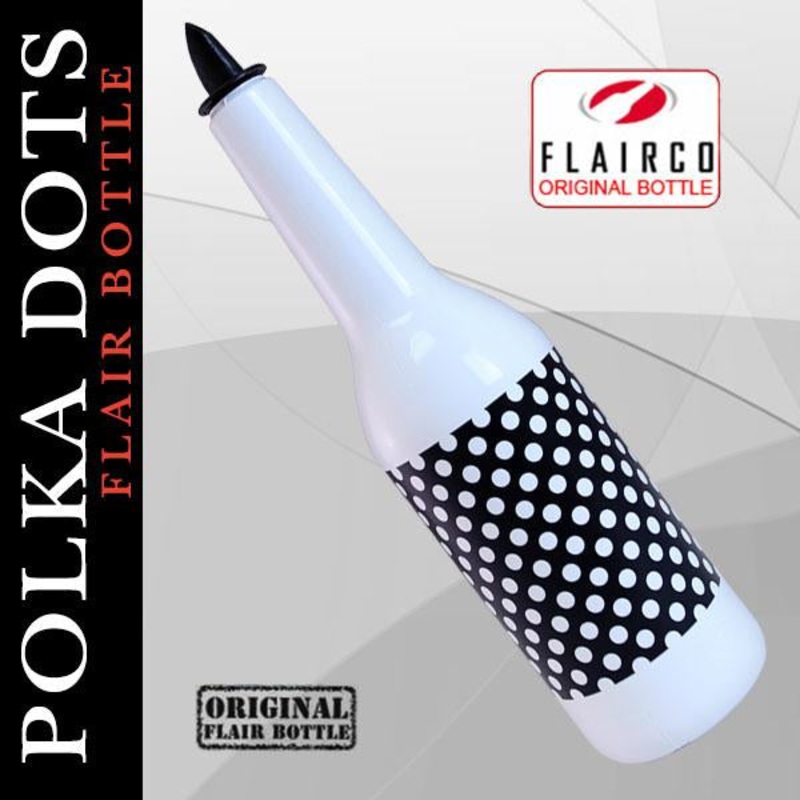 B/W Polka Dots Kolorcoat Flair Bottle – 750ml