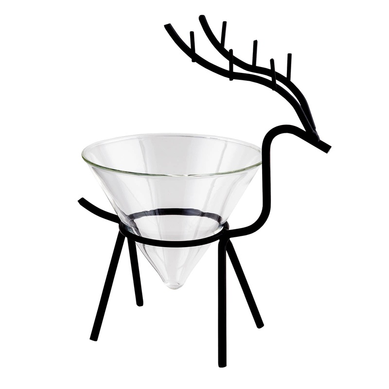 BarConic Deer Shaped Cocktail Glass – 6 ounce