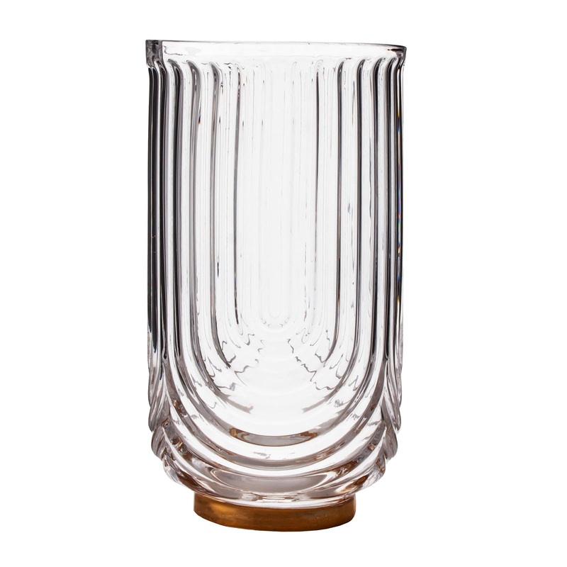 BarConic Gilded Highball Glass – 14 ounce