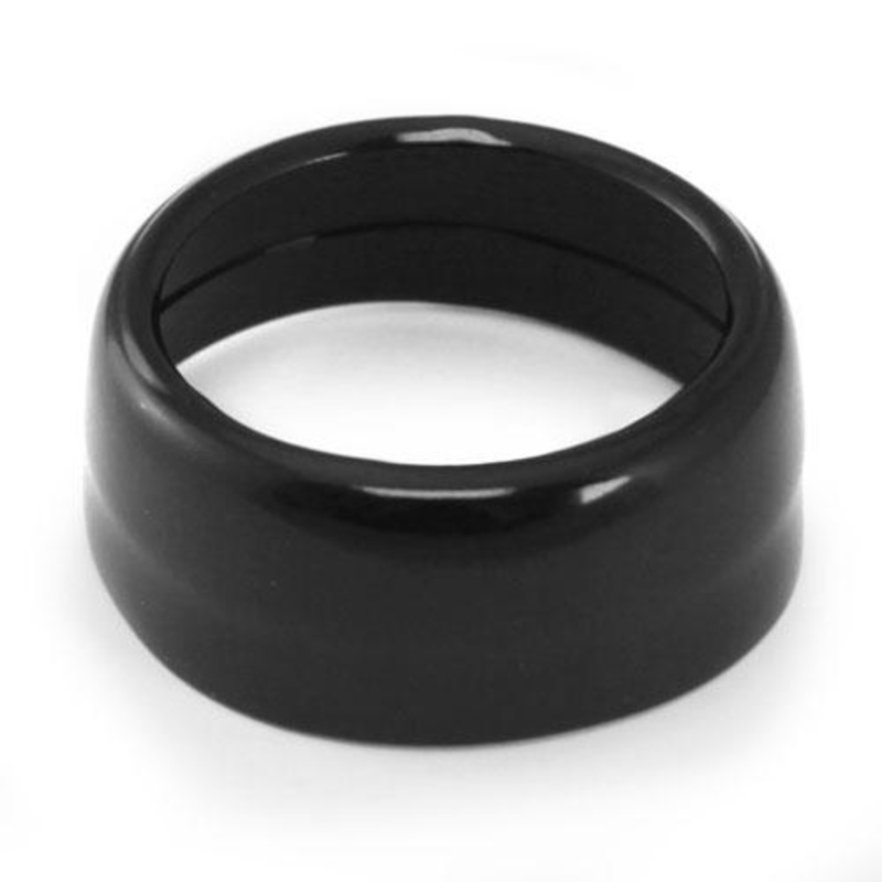 Black Vinyl Bottom Grip for 28oz Weighted Shakers