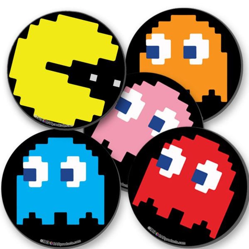 Foam Kolorcoat Coaster – 4 inch Round Nom Nom
