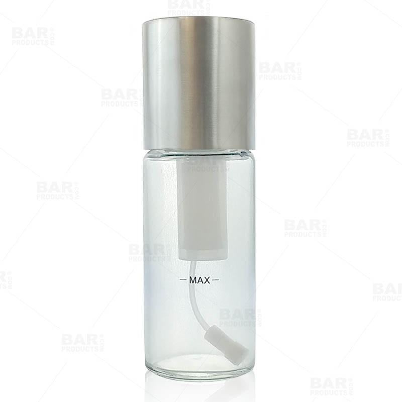 Glass Mister with Stainless Steel Cap – 4oz