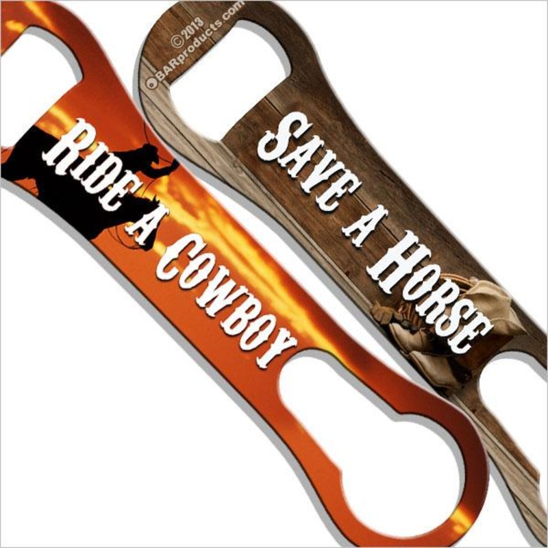 Save a Horse V-Rod Bottle Opener
