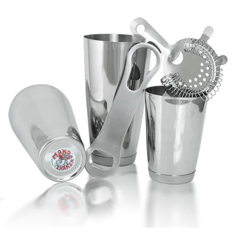 Stainless Steel Bar Set with V-Rod Bottle Opener
