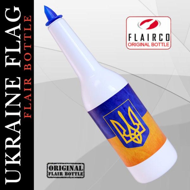 Ukraine Flag Kolorcoat Flair Bottle – 750ml