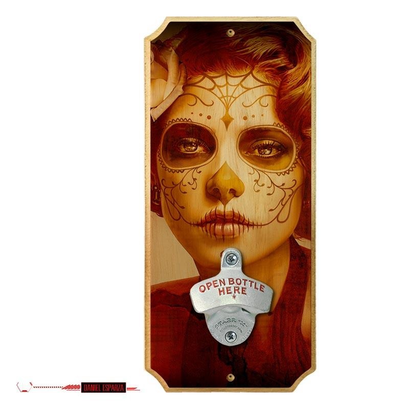 Wood Plaque Wall Mounted Bottle Opener – Vendimilla
