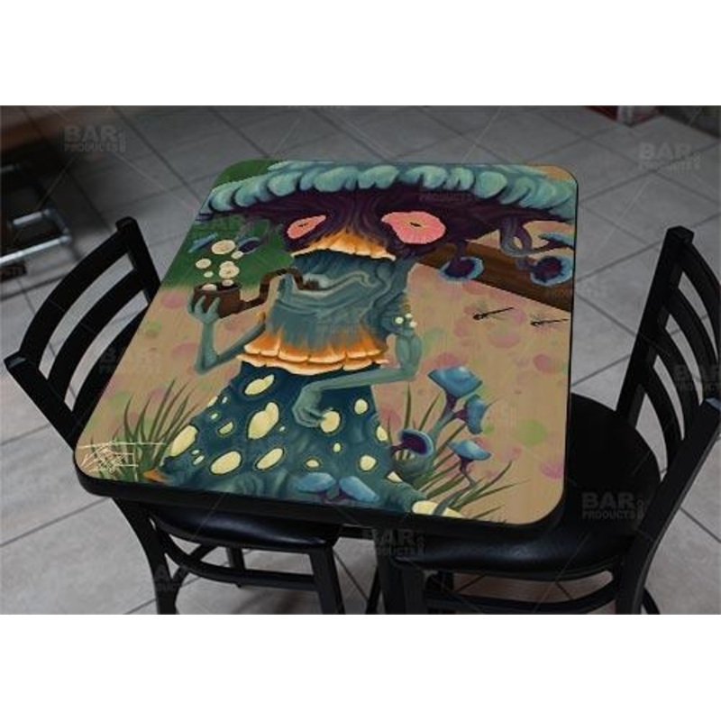 Wooden Table Top – Two Types Available – Pipe Mushroom 24 x 30