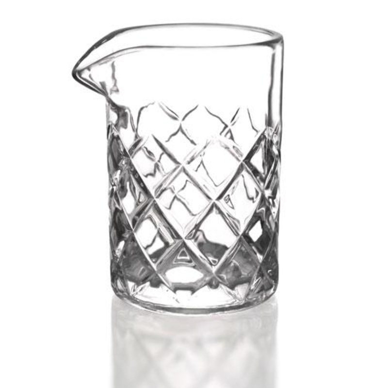 384ml (13 ounce) BarConic Diamond Pattern Mixing Glass