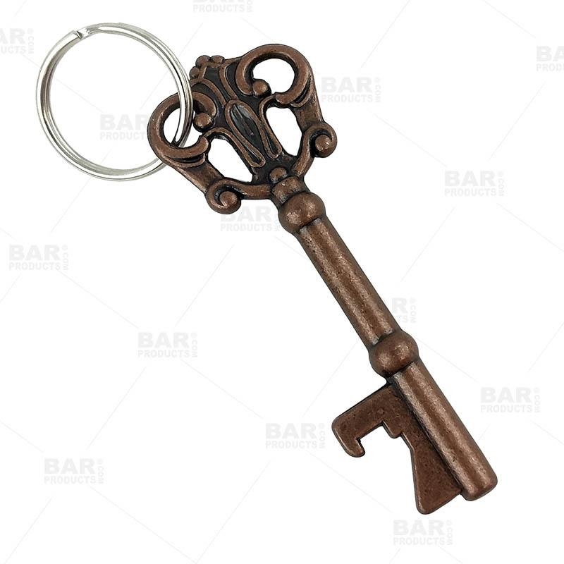 BarConic Antique Key Themed Bottle Opener – Copper