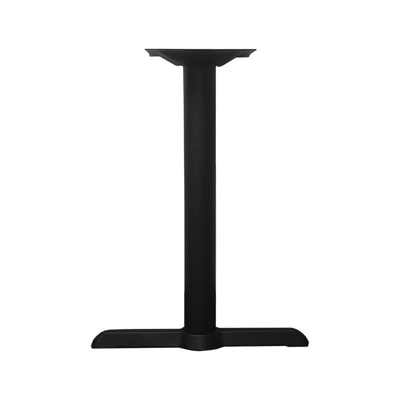 BarConic Black Metal End Table Base – Bar Height (40.5)