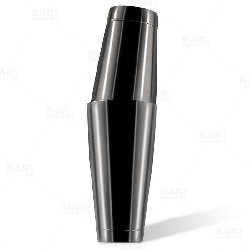 BarConic Weighted Shaker Set – 28 and 18 Ounce – Gun Metal