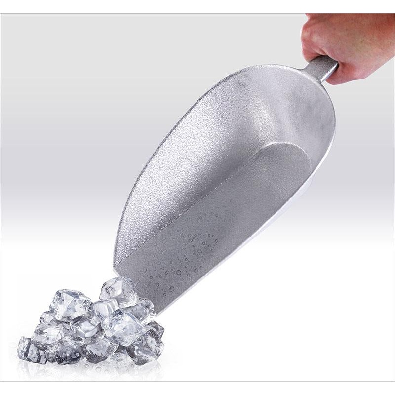Cast Aluminum Flat Bottom Ice Scoops