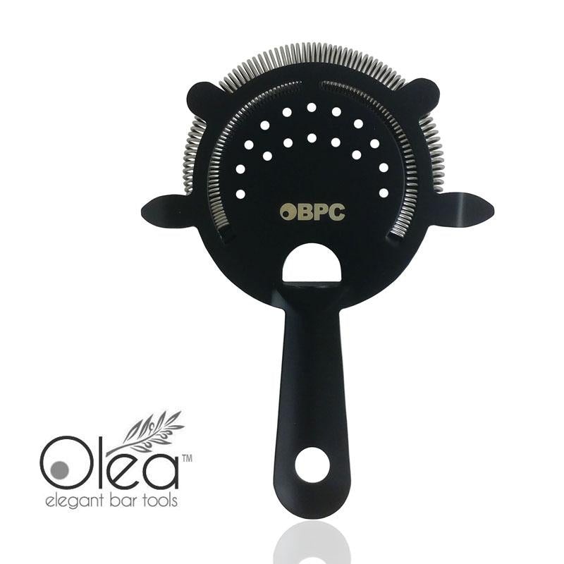 Olea 4 Prong Cocktail Strainer – Matte Black
