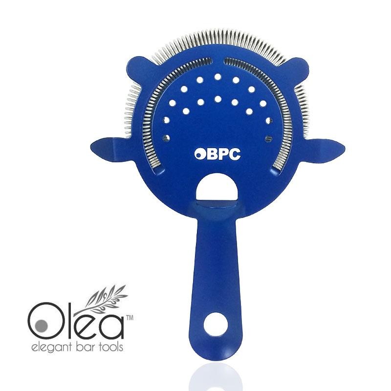Olea 4 Prong Cocktail Strainer – Metallic NEON Blue