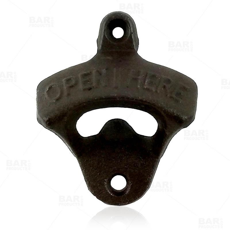 Open Here Themed Wall Mounted Bottle Opener – Cast Iron