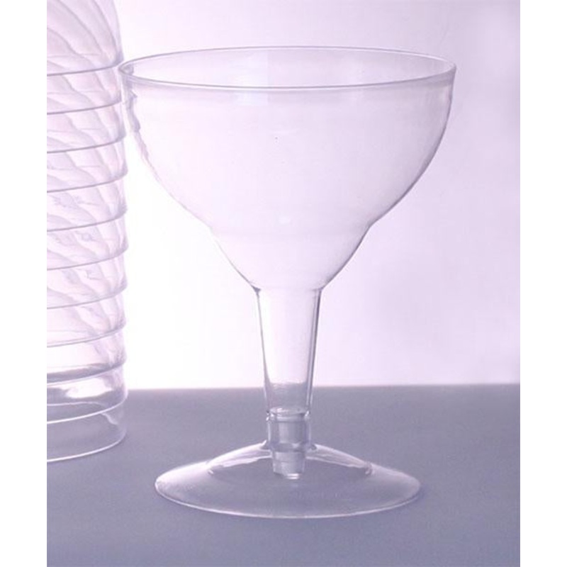 Plastic (Polystyrene) Margarita Glass – 6 ounce (sleeve of 12)