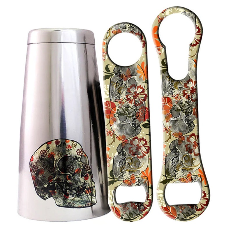 Skull & Flowers Kolorcoat Bar Tools