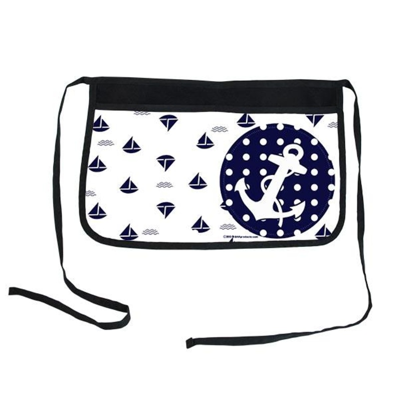 Two-Pocket Kolorcoat Server Apron – Nautical