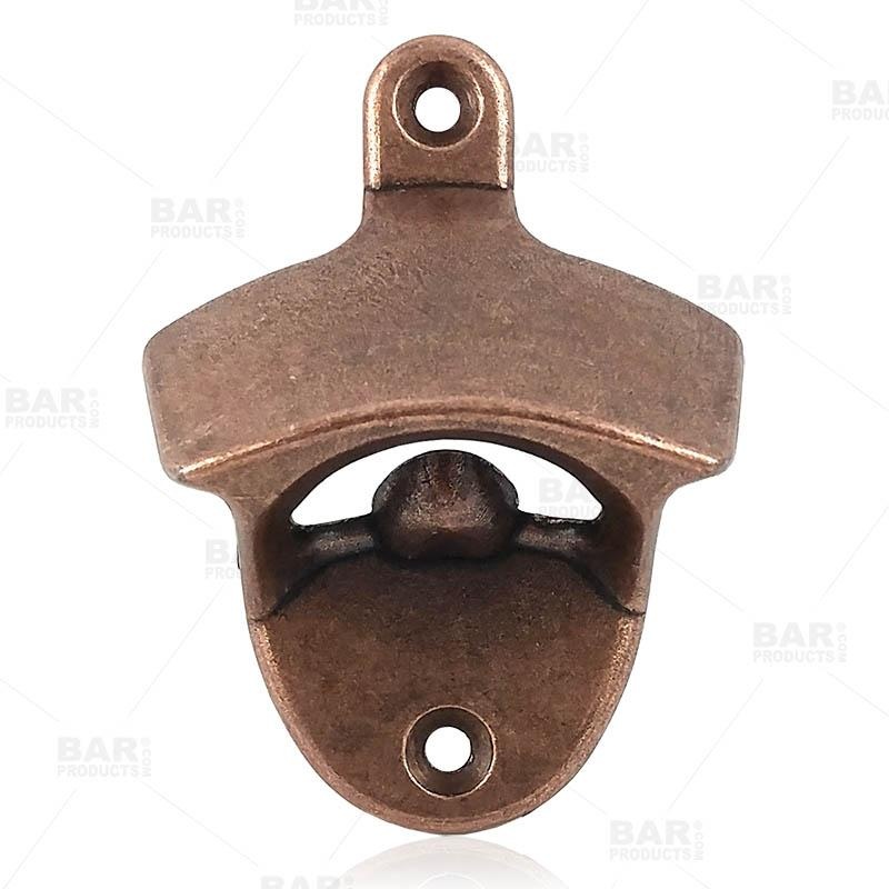 Wall Mounted Bottle Opener – Antique Copper