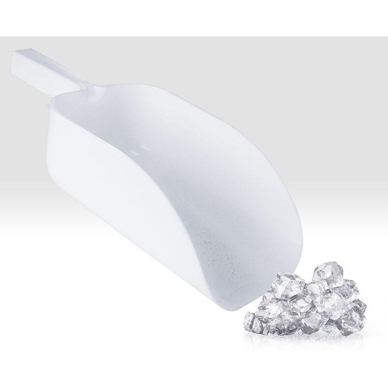 White PP 64oz Ice Scoop