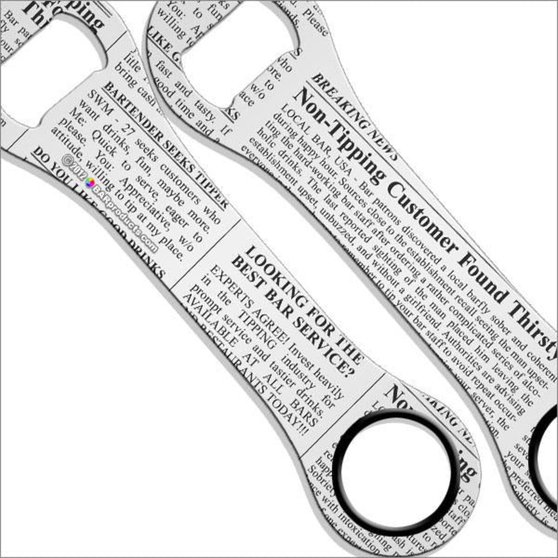 Bartender News Dog Bone Bottle Opener
