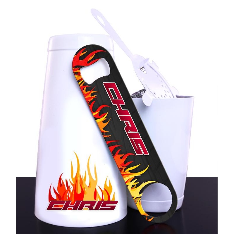 Custom – Flames Kolorcoat Bar Tools Set