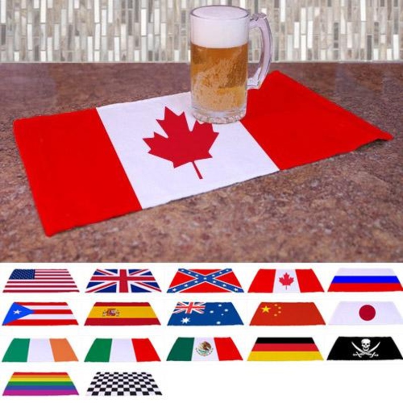 Flags of the World Kolorcoat 18 x 11 Towel