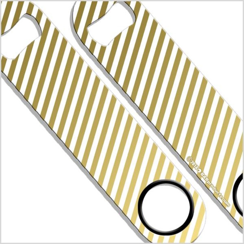 Gold Ombre Stripes Kolorcoat Speed Opener