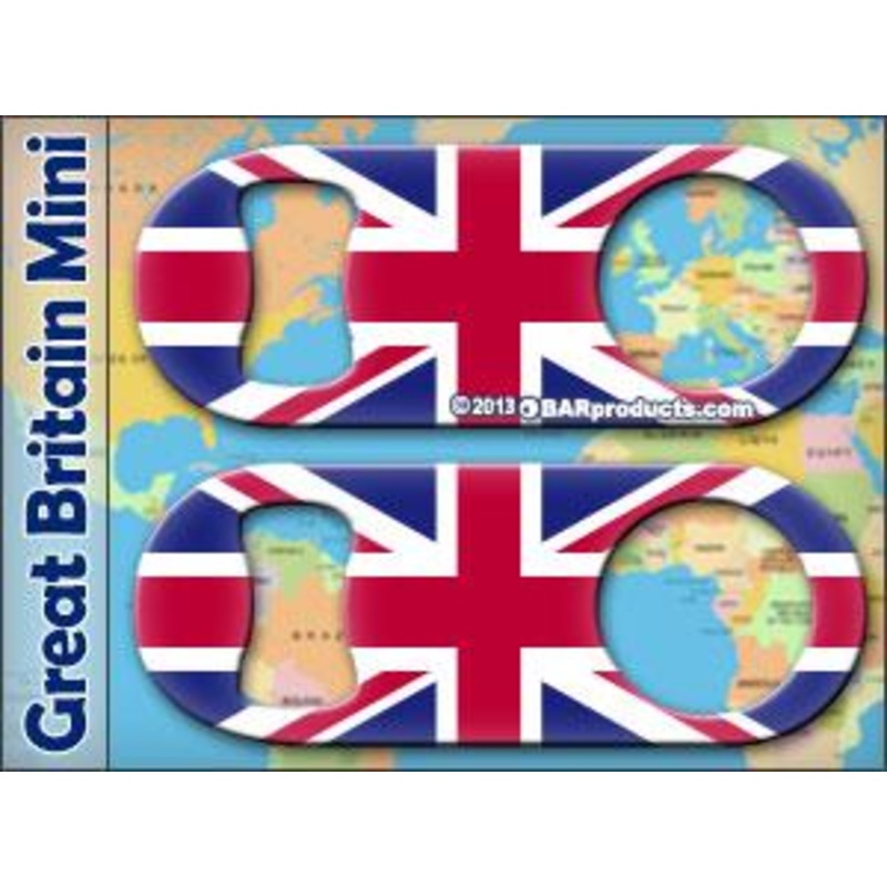 Great Britain Flag – Mini Speed Bottle Opener / Bar Key