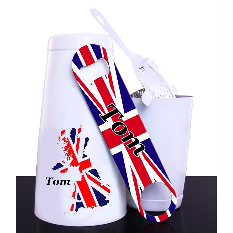 LOGO Kolorcoat Cocktail Shaker Set – British