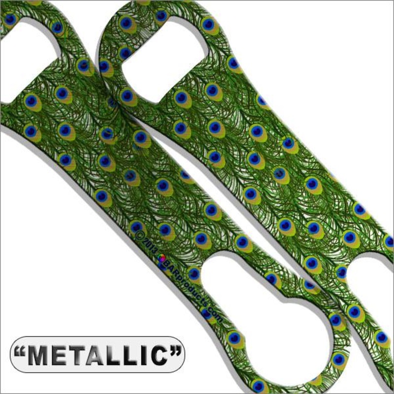 Peacock Feathers Metallic Kolorcoat V-Rod Opener