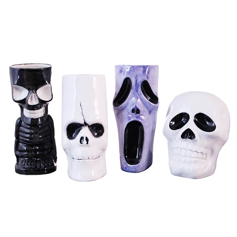 Spooky Tiki Mugs Drinkware Package