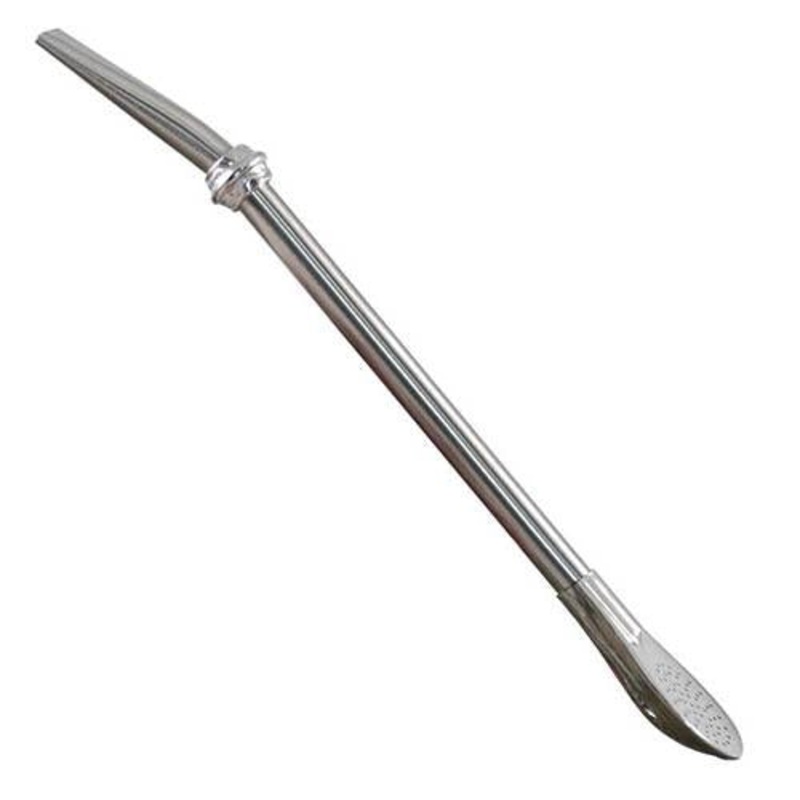 Stainless Steel Cocktail Straw w / Filter 6.5 inches