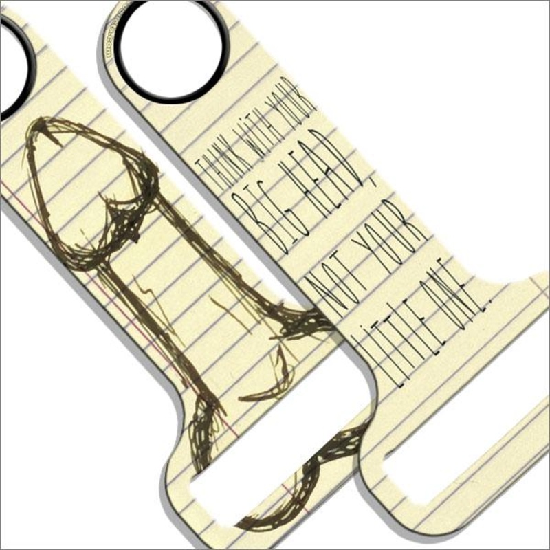 Think With Your Big Head HAMMERHEAD Bottle Opener