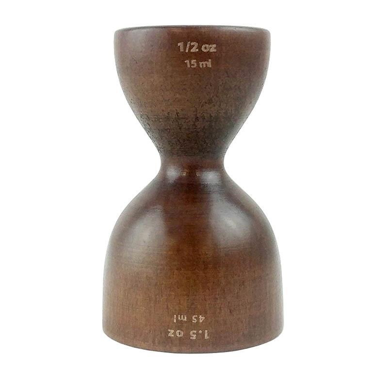 Wooden Jigger – 1/2 by 1 1/2 ounces