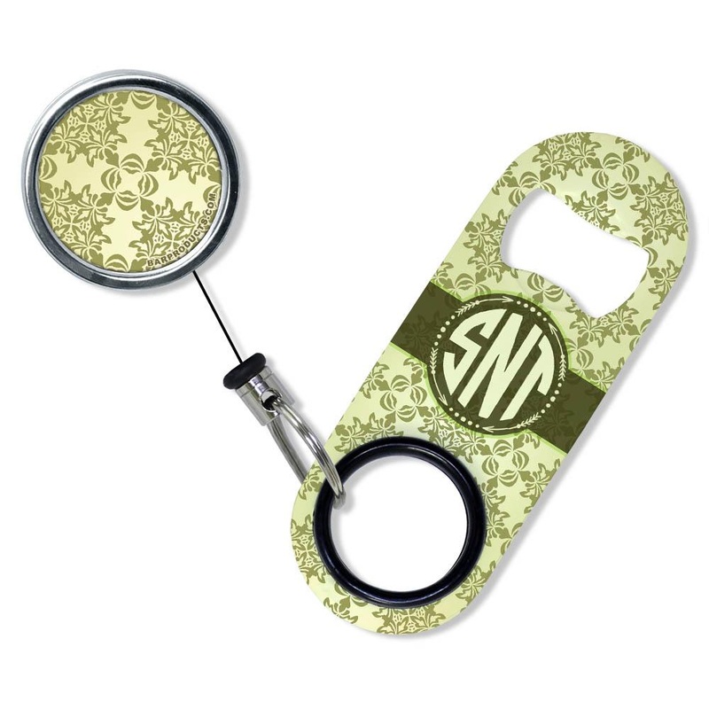 Add Your Name – Mini Bottle Opener with Retractable Reel – Vintage Design 3