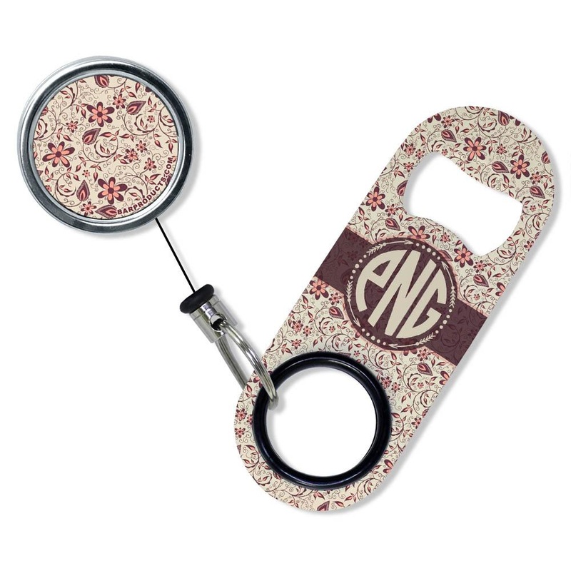 Add Your Name – Mini Bottle Opener with Retractable Reel – Vintage Design 4