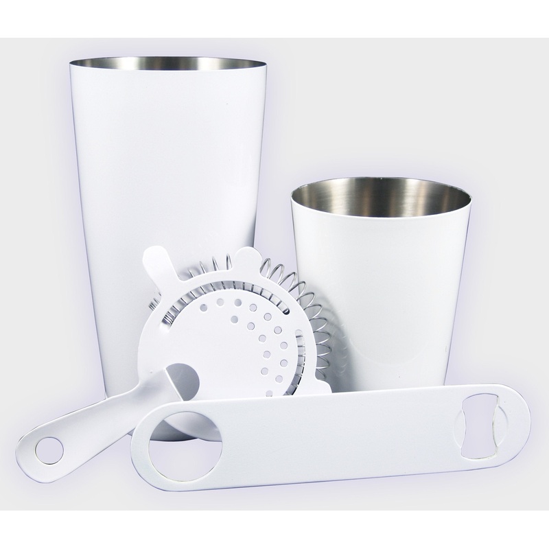 Bar Set – 4 Pieces – White