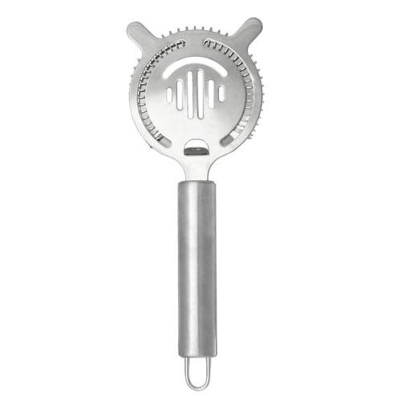 Barconic 2 Prong Stainless Steel Handled Cocktail Strainer