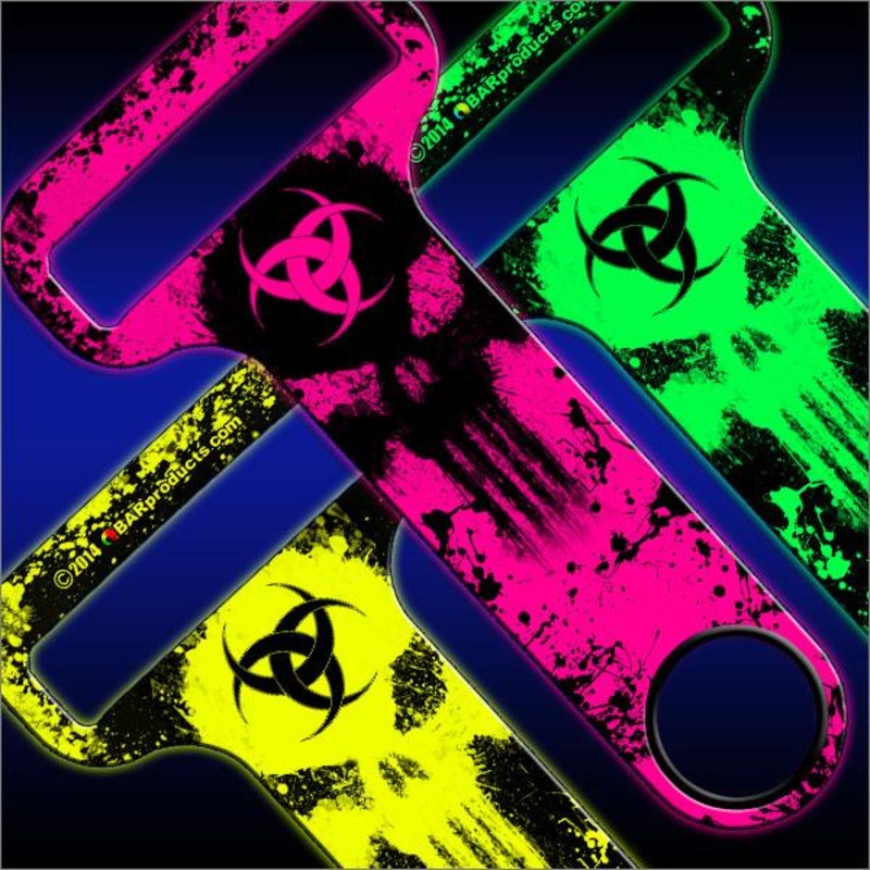 Biohazard Skull HAMMERHEAD Bottle Opener