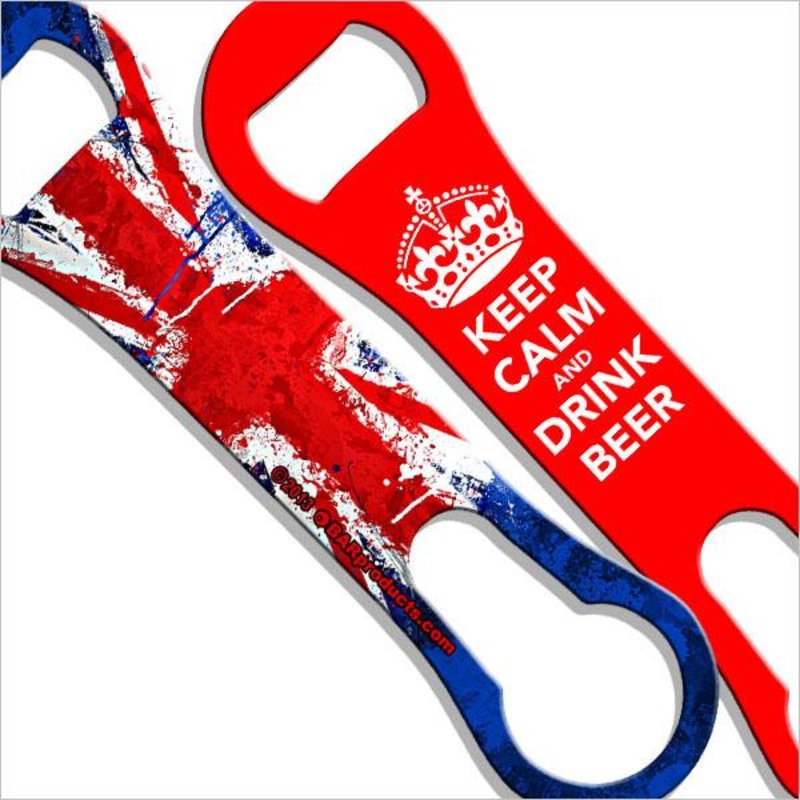 Keep Calm & Drink Beer V-Rod Bottle Opener