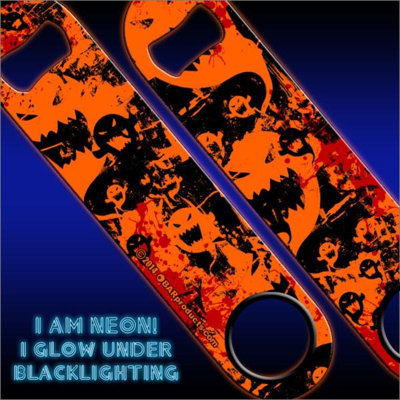 Kolorcoat Bottle Opener – Ghosts – NEON Orange