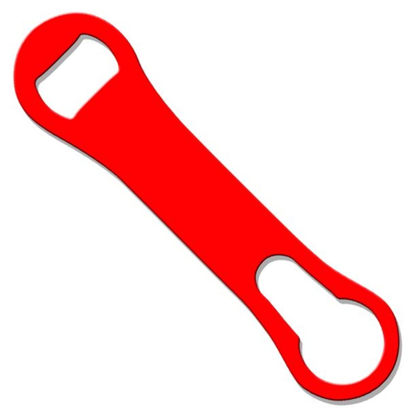 Kolorcoat V-Rod Bottle Opener – Red