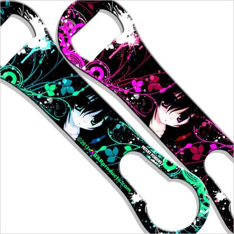 Manga Girl V-Rod Bottle Opener