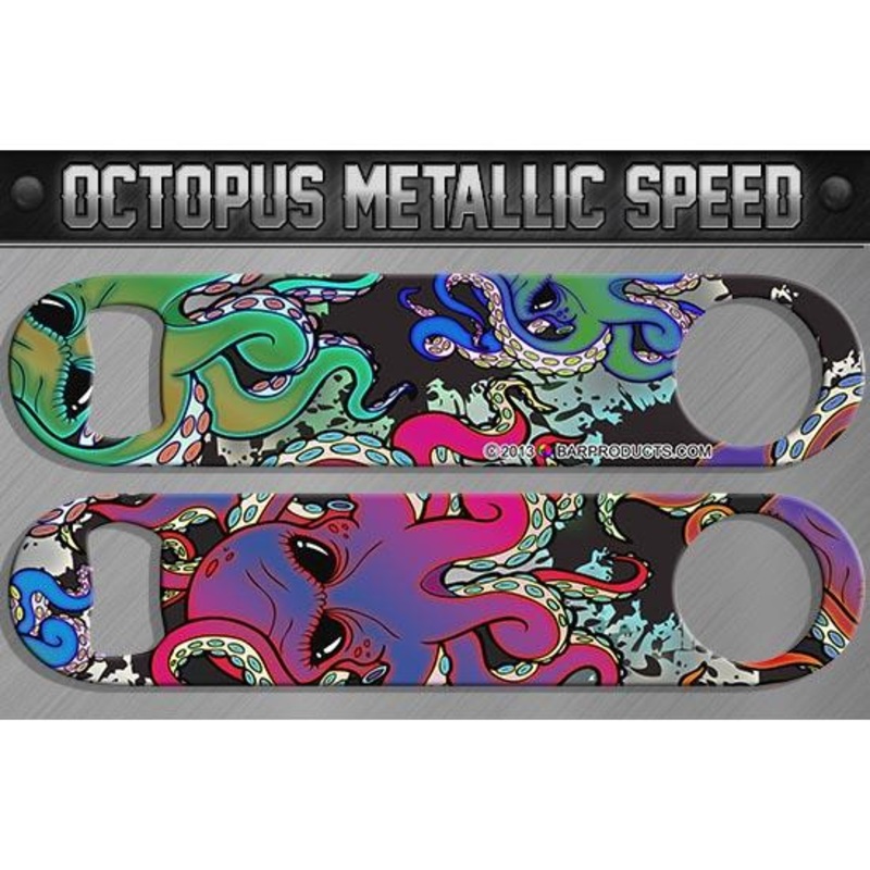 Octopus Metallic Speed Bottle Opener
