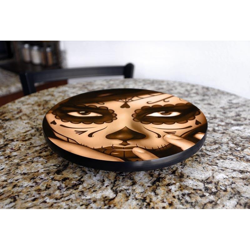 PRISCILA Lazy Susan – 3 Different Sizes – For Kitchen Table Top – Handcrafted in USA